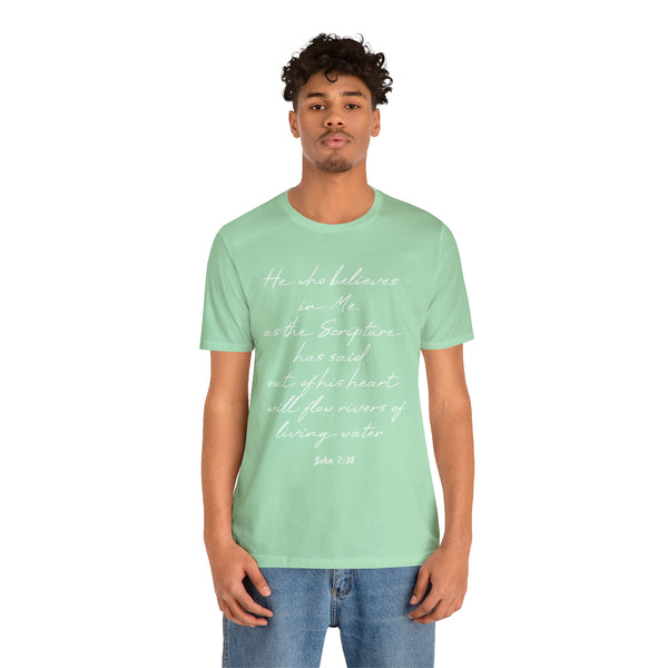 Living Water Jersey Short Sleeve Tee