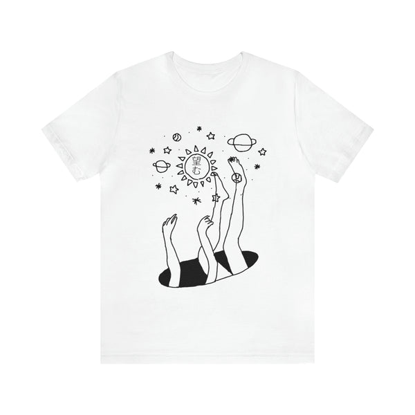 Nozomu Doodle Aesthetic Unisex Jersey Short Sleeve Tee