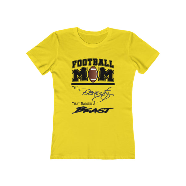 Football Mom - Beauty & The Beast Women's Tee