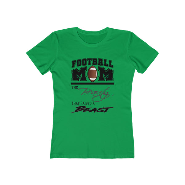 Football Mom - Beauty & The Beast Women's Tee