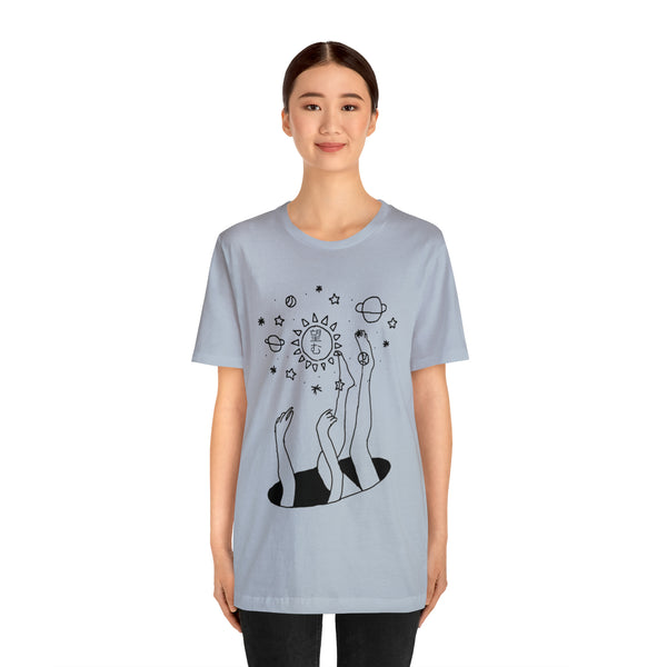 Nozomu Doodle Aesthetic Unisex Jersey Short Sleeve Tee