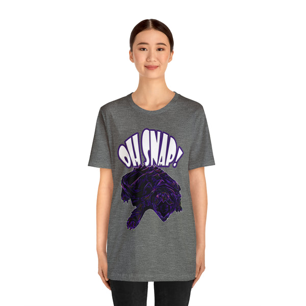 Oh Snap! Snapping Turtle Jersey Short Sleeve Tee