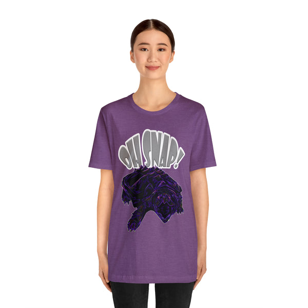 Oh Snap! Snapping Turtle Jersey Short Sleeve Tee