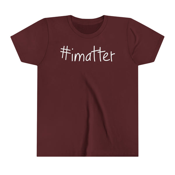 #imatter Youth Short Sleeve Tee