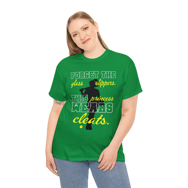 Forget The Glass Slippers Women's Heavy Cotton Tee