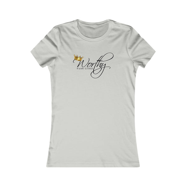 Worthy by Faith Unltd. Logo - Women's Tee