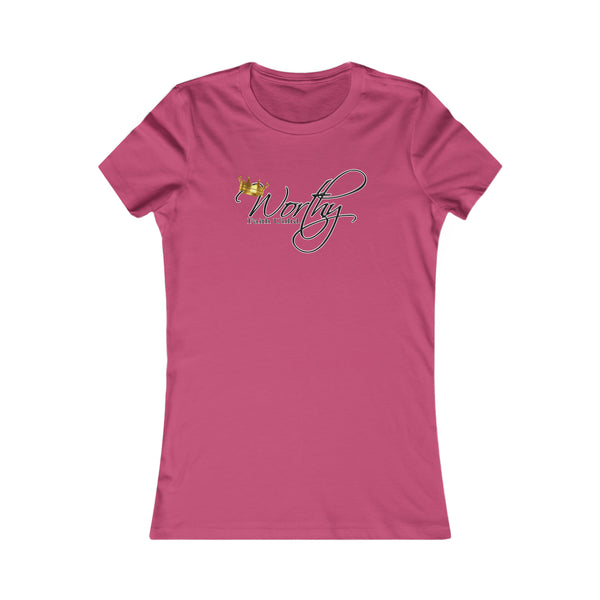 Worthy by Faith Unltd. Logo - Women's Tee