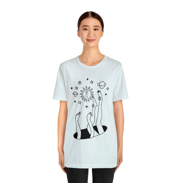 Nozomu Doodle Aesthetic Unisex Jersey Short Sleeve Tee