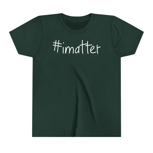 #imatter Youth Short Sleeve Tee