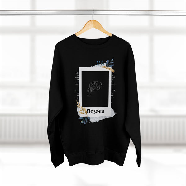 Nozomu Polaroid Skull Unisex Crewneck Sweatshirt