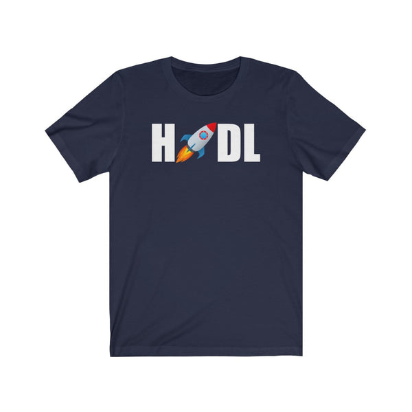 HODL - To The Moon Rocket -  Short Sleeve Tee