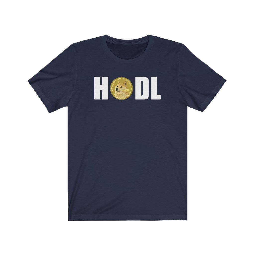 HODL - Dogecoin Short Sleeve Tee – Randomly Kool